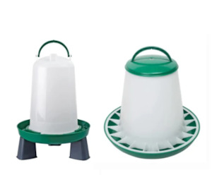 Feeder Drinker Combos: Drink-o-matic 6L Drinker + Feeder 6kg Combo