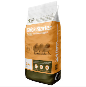 Food: NRM Chick Starter Crumble 20kg