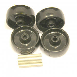 Incubator Spares: Polyhatch Wheels & Axles Set of 4
