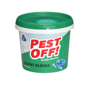 Pest Control: Pest Off Rodent Blocks 500g