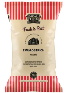 Food: PRE ORDER ONLY-Meal Time Fresh is Best, Emu & Ostrich Pellets - 20kg