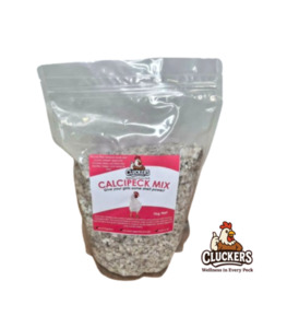 Poultry Treats: Cluckers "CalciPeck Mix" 1.2kg