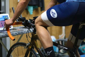 Products: Men's navy bibshorts