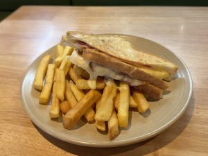 Ham & Cheese Toasted Sandwich