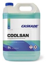 Disinfectants & Sanitisers: Caskade Coolsan Hand & Surface Sanitiser 5l