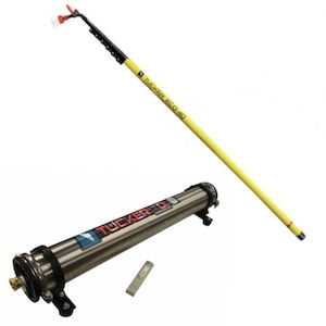 Complete Pure Water Kits: Tucker Eco 40 Carbon Pole Kit 11m + Tucker Pure Water Tank W/ Resin & Tds Meter