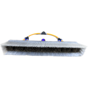Ova8 Hybrid Boar & Dupont Dual Trim Bristle 36cm/14in Brush 4 Jets