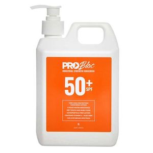 Probloc Spf 50+ Sunscreen Pump Bottle 1l