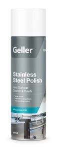 Geller Stainless Steel Cleaner Aerosol 500ml