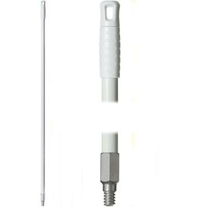 Hardware: Acme Fibreglass Handle White With Hanger Cap 1.32m X 25mm