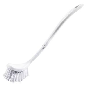 Oates Toilet Brush White Poly Fill