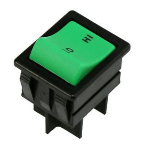 Machinery & Accessories: Numatic Green High/low [hi/lo] Rocker Switch - For Henrys