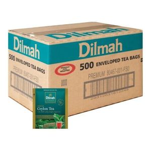 Accommodation & Cafeteria Amenities: Dilmah 80474 Enveloped Premium Ceylon Tea Bags 1000s