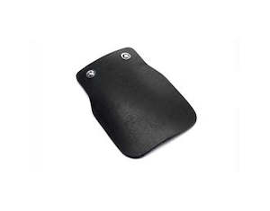 Benno: Benno Leather Mud Flap w/ Emboss