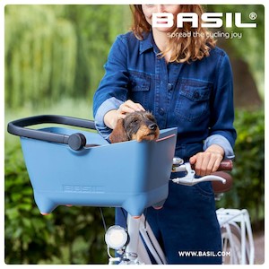 Basil - Buddy Dog Basket Front