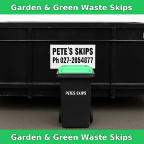 Products: 6 Cube Garden waste Rubbish Skip Hire