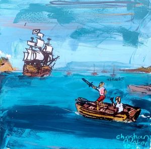 Products: Klingons on the Starboard Bow - Christian Nicolson Art