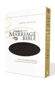 NKJV FamilyLife Marriage Bible brown imitation leather: Equipping Couples for Li&hellip;