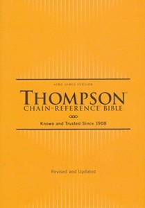 Kjv: KJV Thompson Chain-Reference Bible Yellow Gold Hardcover 9.5 Point Comfort Print
