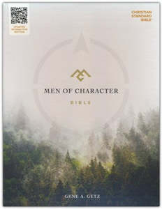 Men: CSB Men of Character Bible forrest leathertouch INDEXED 9.75 point font