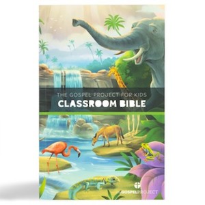CSB Gospel Project for Kids Classroom Bible paperback Ages 6-12. 7.5-point type size