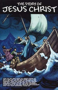 Spanish Action Bible Story of Jesus Christ. Single booklets