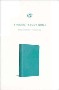 Children: ESV Student Study Bible turquoise trutone 7-point text size