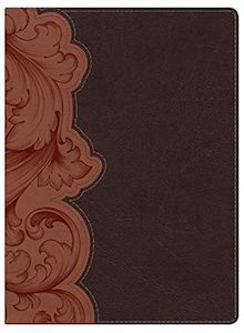 KJV Study Bible Dark Umber/Sienna indexed LeatherTouch