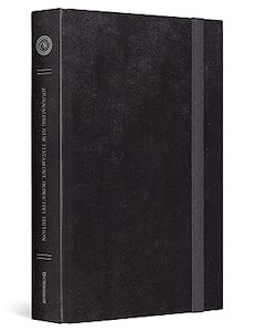 ESV Journaling Bible New Testament black with strap hardcover
