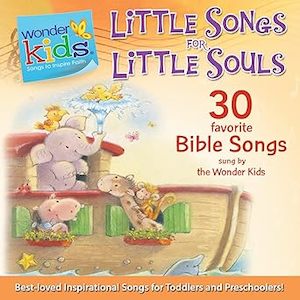 Little Songs for Little Souls CD - 30 Favourite Bible Songs sung by the Wonder K&hellip;