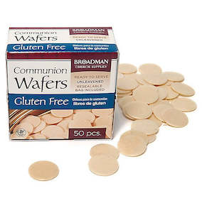 Communion Wafers - Gluten Free. 50 pieces