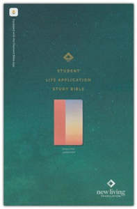 Teens: NLT Student Life Application Study Bible filament enable edition ombre pink leather like 8.25 font size