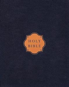 Family: NIV Our Family Story Bible Leathersoft over Board Navy Red Letter Edition Comfort Print 10.7-point print size