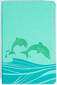 KJV Easy for Me Bible for Early Readers Seafoam leathertouch Ages 4-8