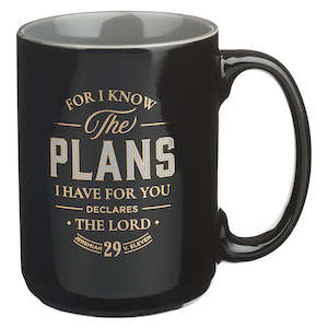 Plans Black Ceramic Coffee Mug - Jeremiah 29:11 *THIS CERAMIC MUG IS NOT AVAILAB&hellip;