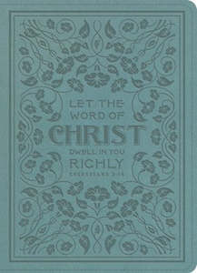 Esv: ESV Illuminated Bible art journaling edition Paris Sky Colossians 3:16 Design Trutone 9 font size