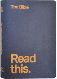 Nlt: NLT Bible Read This Royal Blue Flexicover