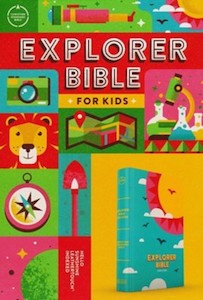 Csb Children: CSB Explorer Bible for Kids hello sunshine INDEXED leathertouch 9.5 point font Ages 7-12