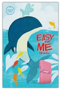 CSB Easy for Me Bible for Early Readers coral leathertouch Easy-to-read 9.5-poin&hellip;
