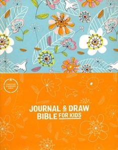 Csb Children: CSB Journal and Draw Bible for Kids blue hardcover. Ages 6-12. 8 point font