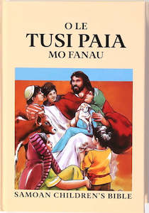 Ole Tusi Paia Mo Fanau Samoan Children's Bible 1969 Compact Hardcover (New Cover)