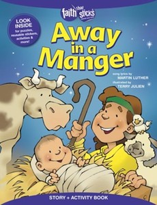 Away in a Manger Story + Activity Book. Ages 3-7