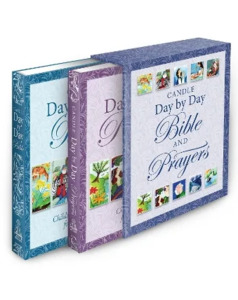 Candle Day by Day Bible and Prayers Gift Set