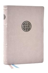 Study: NKJV Life in Christ Bible soft cream leather-look 9 Point Comfort Print