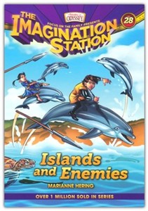 Imagination Station #28 Island and Enemies paperback. Ages 7-12