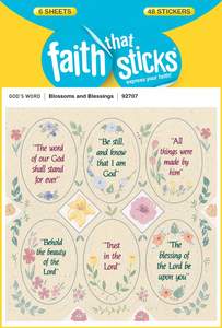 Children: Blossoms and Blessings (Faith That Sticks Stickers)