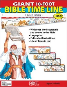 Children: Giant 10-Foot Bible Time Line. Ages 8 and up