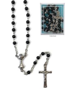 Black Rosary - in a box
