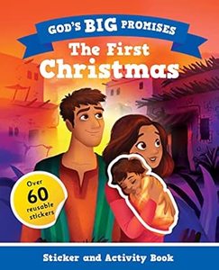 Seasonal: God’s Big Promises Christmas Sticker and Activity Book. Ages 3-7