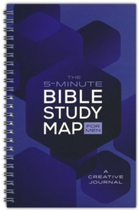 New Releases: 5 Minute Bible Study Map for Men: A Creative Journal